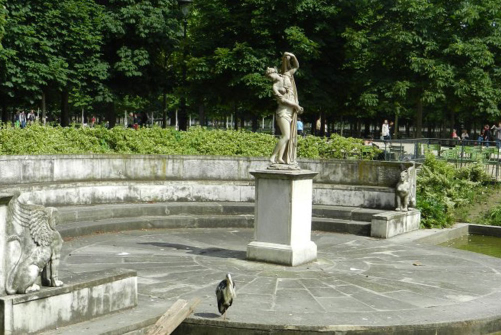 CRBA - Exèdres du jardin des Tuileries